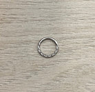 Gold Septum Ring (16G | 6mm, 8mm, or 10mm | Surgical Steel | Gold or Silver)