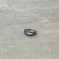 Snakeskin Double Hoop Septum Piercing (16G | 8mm or 10mm | Surgical Steel | Gold or Silver)