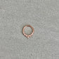 Cute Rose Gold Daith Earring (16G, 8mm or 10mm, Surgical Steel)