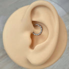 Silver Daith Earring (16G | 6mm, 8mm, or 10mm | Surgical Steel | Gold or Silver)