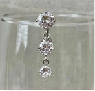 Gold Top Down Belly Button Piercing (14G | 10mm | Surgical Steel | Gold, Rose Gold, or Silver)