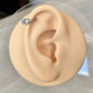 Titanium Cute Helix/Conch Cartilage Piercing (16G | 8mm or 10mm | Titanium | Silver or Gold)