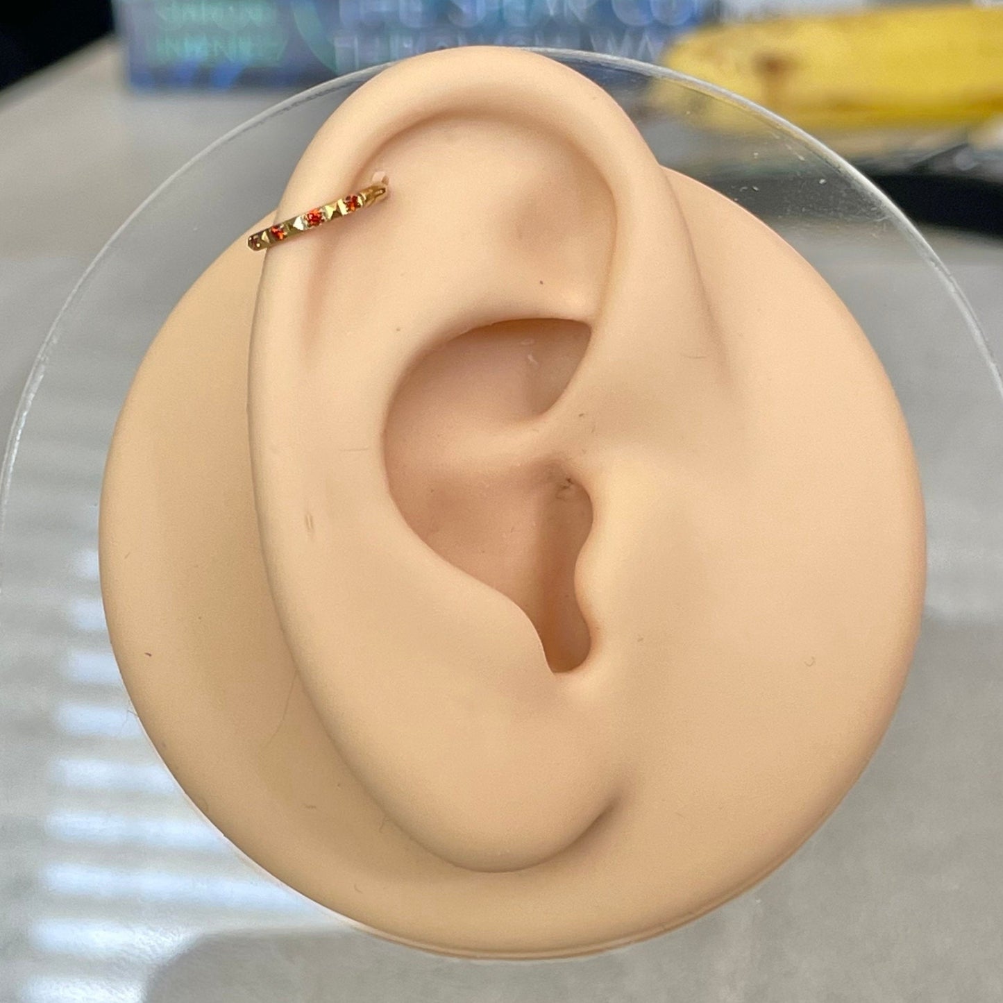 Titanium Conch Earring (16G | 8mm or 10mm | Titanium | Multiple Color Options)