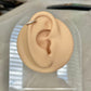 Gold Helix or Conch Earring (16G | 8mm or 10mm | Surgical Steel | Gold, Silver, or Rainbow)