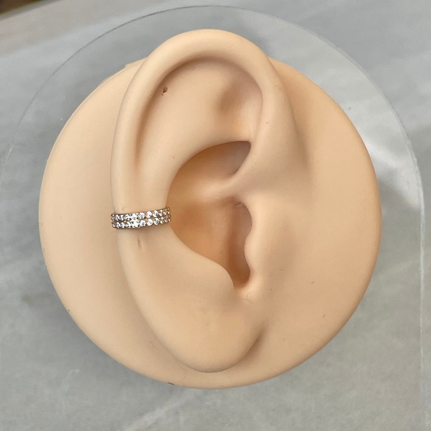 Titanium Conch Piercing (16G | 8mm or 10mm | Titanium | Gold, Rose Gold, Silver, or Black)