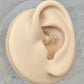 Gold Spiderweb Daith Earring (16G | 8mm | Surgical Steel | Gold or Silver)