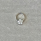 Iselda Bloom Septum Ring-Septum Ring-Silver-Elara Body Jewelry