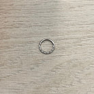 Le Minimaliste Daith Earring-Daith Earring-Silver-6mm-Elara Body Jewelry
