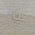 Lunara Shine Septum Ring-Septum Ring-Elara Body Jewelry