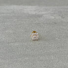 Luneda Bloom Flat Back Stud Piercing-Cartilage Earring-Elara Body Jewelry