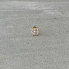 Luneda Bloom Flat Back Stud Piercing-Cartilage Earring-Elara Body Jewelry