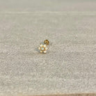Luneda Bloom Opal Flat Back Stud Piercing-Cartilage Earring-Elara Body Jewelry