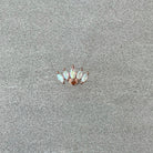 Lustralis Flat Back Piercing-Cartilage Earring-Elara Body Jewelry
