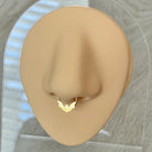Noctivelle Septum Ring-Septum Ring-Elara Body Jewelry