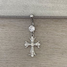 Sanctielle Belly Button Ring-Belly Button Rings-Elara Body Jewelry