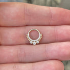 Selunai Daith Earring-Daith Earring-Elara Body Jewelry