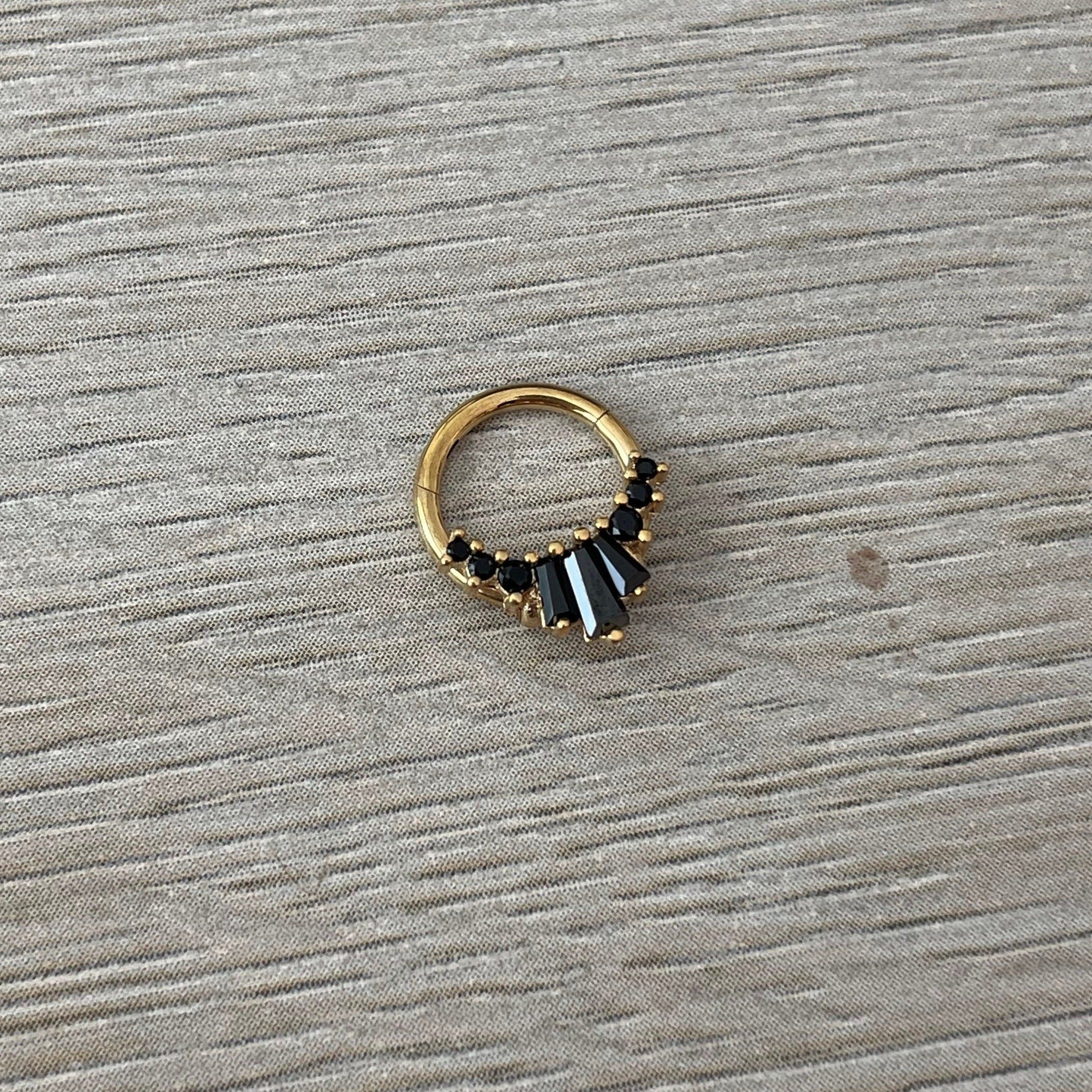 Siena Glow Septum Ring-Septum Ring-Elara Body Jewelry