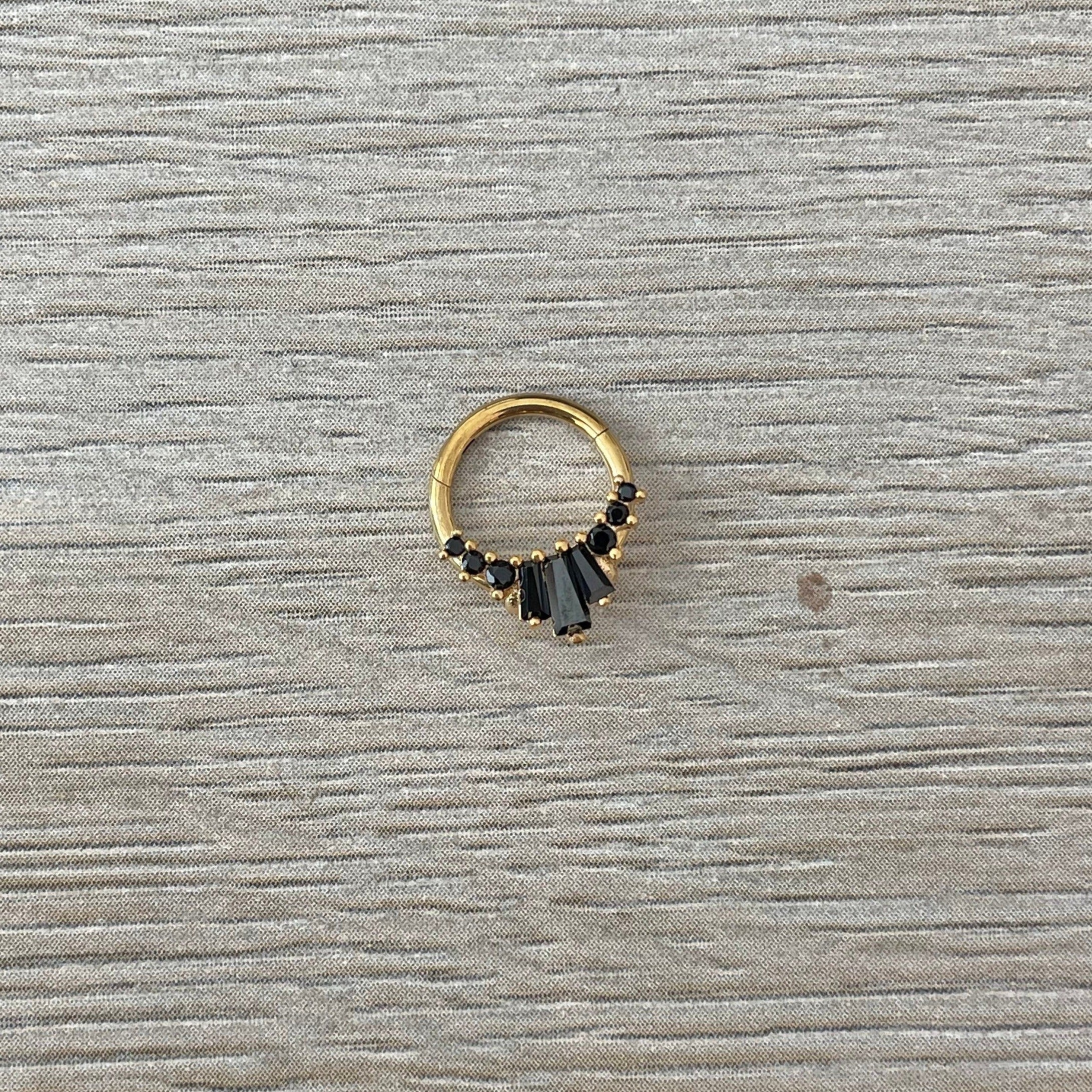 Siena Glow Septum Ring-Septum Ring-Elara Body Jewelry