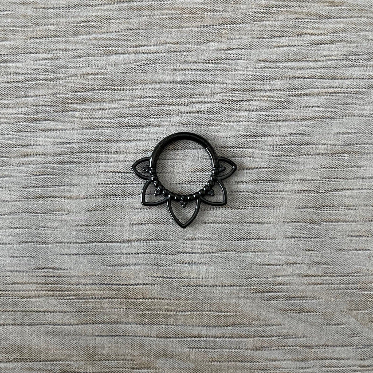 Soluna Bloom Septum Ring-Septum Ring-Elara Body Jewelry