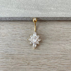 Supernova Belly Button Ring-Belly Button Rings-Elara Body Jewelry