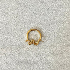 Velasca Coil Septum Ring-Septum Ring-Elara Body Jewelry