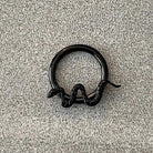 Velasca Coil Septum Ring-Septum Ring-Black-8mm-Elara Body Jewelry