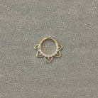 Velora Spark Daith Earring-Daith Earring-Elara Body Jewelry