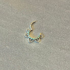 Velora Spark Opal Septum Ring-Septum Ring-Elara Body Jewelry