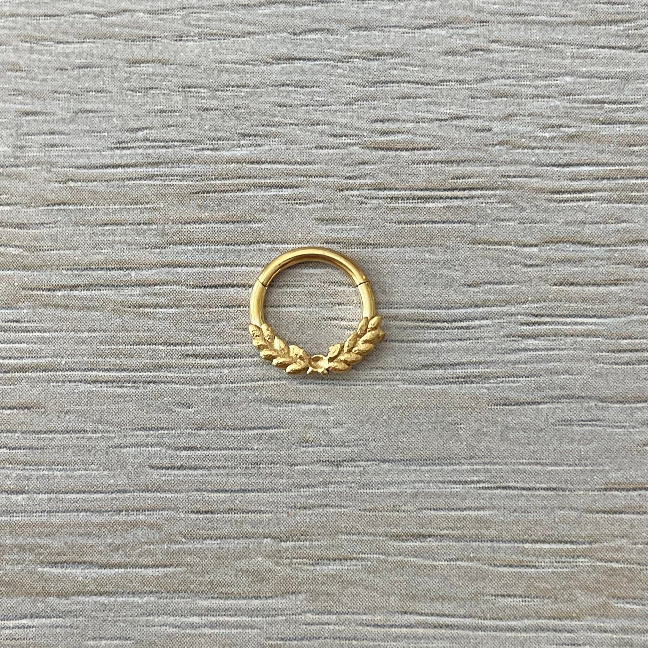 Vine of Dreams Septum Ring-Septum Ring-Elara Body Jewelry
