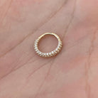 Zephyra Glow Daith Earring-Daith Earring-Elara Body Jewelry