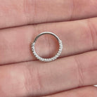 Zephyra Glow Septum Ring-Septum Ring-Elara Body Jewelry